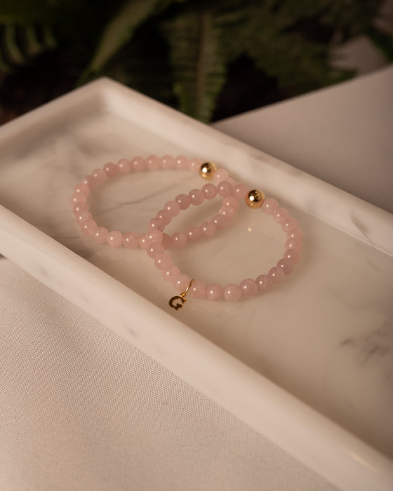 Rose Quartz Goddessyy Bracelet